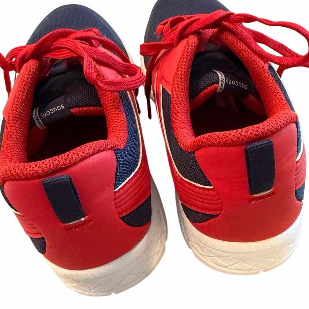 Saucony Cohesion Sport Running Shoes Navy Red White Women’s Size 6.5 patriotic - Picture 5 of 8